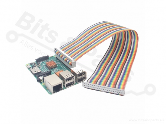 GPIO flat cable 40 pins for Raspberry Pi - 20cm